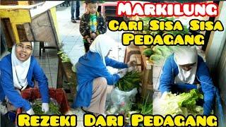 CARI SISA SISA PEDAGANG YANG DIBUANG - DAPAT REZEKI DARI PEDAGANG CABE DOMBA