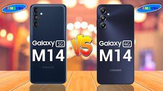 Samsung Galaxy M14 5G Vs Samsung Galaxy M14 4G