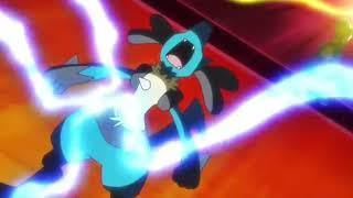 Ash’s Lucario Mega Evolves