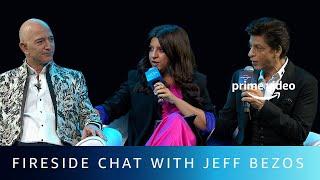 Fireside Chat with Jeff Bezos  Shah Rukh Khan Zoya Akhtar  Amazon Prime Video