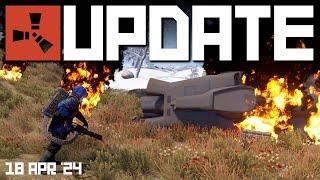 More heli changes fixes and tweaks  Rust Update 18th April 2024