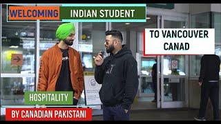 First Day of an Indian Student in Canada  Hospitality by Pakistani Canadian