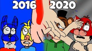 Comparison of I Got No Time Animations 2016 - 2020