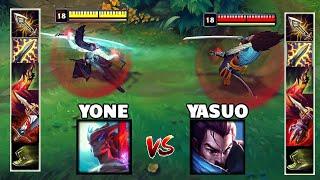 YONE vs YASUO FULL BUILD FIGHTS & Best Moments