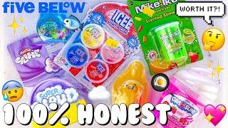 CHEAP STORE BOUGHT SLIMES UNDER $5 REVIEW  100% Honest