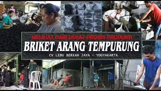 Briket Arang Tempurung Proses lengkap hingga masuk Kontainer