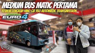 Medium Bus Pertama Dengan Transmisi Otomatis  Review Lengkap Hino GB 150 AT Euro 4 #giias2022
