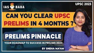 Crack UPSC Prelims In 4 Months UPSC 2023