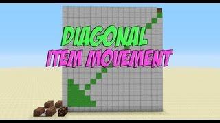 Minecraft Tutorial How to Move Items Diagonally