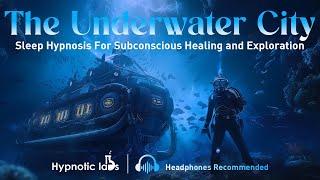 Sleep Hypnosis for Subconscious Healing Clearing & Intuition Boost  Scuba Diving Underwater City