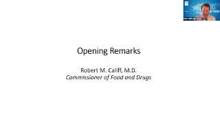 Public Meeting Optimizing FDA’s Use of and Processes for Advisory Committees Morning Portion