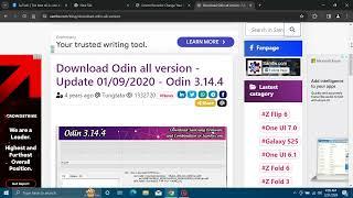 How to Download Free Samsung flash Tool Odin-v3.14.4 Latest 2024
