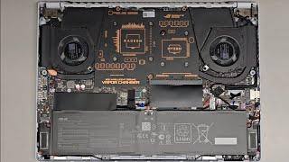 ASUS ROG Zephyrus G14 GA402R Disassembly RAM SSD Hard Drive Upgrade Battery Replacement Repair