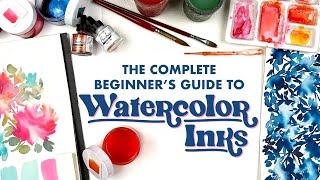 The Complete Beginners Guide to Watercolor Inks