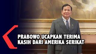 Prabowo Ulang Tahun Ucapkan Terima Kasih dari Amerika Serikat