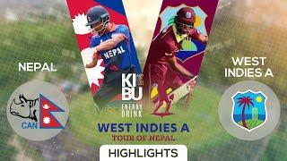 Nepal Vs West Indies A  Highlights  Tour of Nepal  Kantipur Max HD LIVE  Match 1  27 April 2024