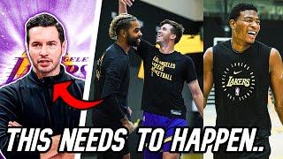 Lakers JJ Redicks GENIUS PLAN to UNLOCK DAngelo Russell & Rui Hachimura?  Career-Years Coming?