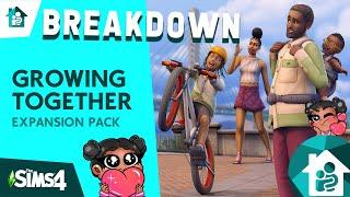 TRAILER BREAKDOWN & MORE  THE SIMS 4 GROWING TOGETHER EXPANSION 