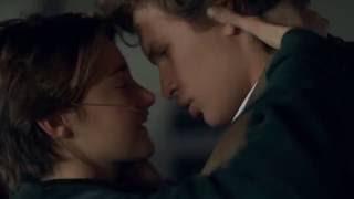 The Fault in Our Stars  Shailene Woodley kissing Ansel Elgort