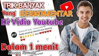 Cara Menambah viewer youtube gratis sekaligus menambah komentar youtube