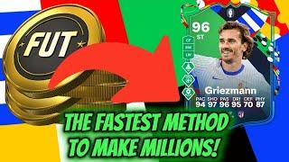 How To Make Millions OF Coins FAST TRADING METHOD FC 24 Ultimate Team