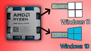 The AMD Screwing is UNIVERSAL - Windows 10 vs 11 Part 2