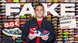 Il MERCATO delle SNEAKERS FAKE - Camden Town Londra