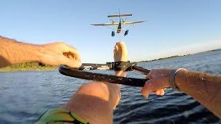 GoPro Airplane Waterskiing