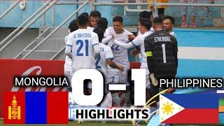 Philippines vs Mongolia  Highlights  AFC Asian Cup Qualifiers for 2023