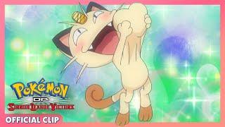 Meowth Loves Glameow  Pokémon DP Sinnoh League Victors  Official Clip