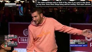 MAJOR CONTROVERSY 11 Left WSOP Main Event 2019