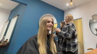 Ciar pt 1 Shaves Her LONG Blonde Hair for Charity YT Original