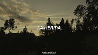 José Madero - La Herida Letra