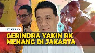 Pilgub DKI Jakarta Gerindra Yakin Ridwan Kamil Kalahkan Anies Baswedan