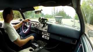 Drive along with me and my EZ EFI Dual Quad tunnel ramed 79 Camaro