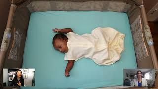 Seguro al Dormir sobre el uso de mantas portátiles para bebés
