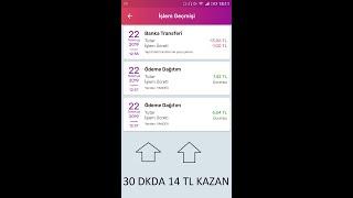 30 DAKIKADA 14 TL PARA KAZANN ÖDEME KANITLI İZLEMEDEN GEÇME