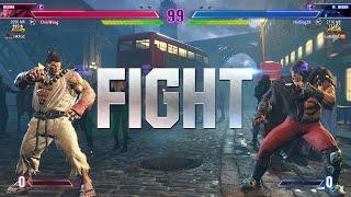 Street fighter 6  ChrisWong Akuma Vs HotDog29 M.Bison SF6 High Level Matchs