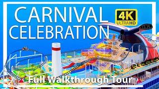 Carnival Celebration  Full Walkthrough Tour & Review  Brand New Ship  Carnival Cruise Lines