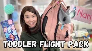 How I Pack for my Toddlers 15-Hour Overseas Flight