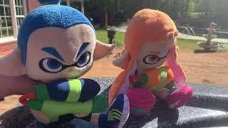 Splatoon Plush Inkling Girl and Inkling Boy goes to the Hot Tub April Fool’s Special