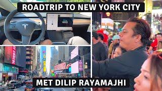 Brothers Roadtrip to New York City  Met Dilip Rayamajhi  Nepali Vlog