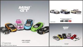 Mini GT June 2024 Pre Order List for Release 迷你GT  ミニGT  KaidoHouse