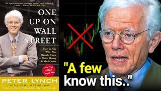 One Up on Wall Street Summary Peter Lynch — The 13 Traits of 10x Stocks Tenbagger Formula 