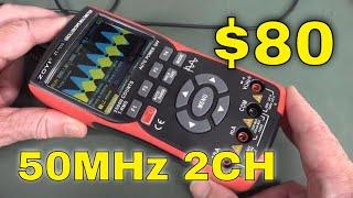 EEVblog 1597 - Zoyi ZT-703S $80 2CH 50MHz OscilloscopeMultimeter Review