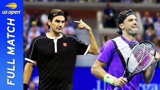 Roger Federer vs Grigor Dimitrov Full Match  2019 US Open Quarterfinal