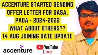 ACCENTURE STARTED SENDING ALL REMAINING CANDIDATES OFFER LETTER IN PHASED WISE MANNER ️JOINING DATE