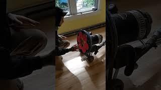 Apply Sanding Discs to Rotary Floor Sander