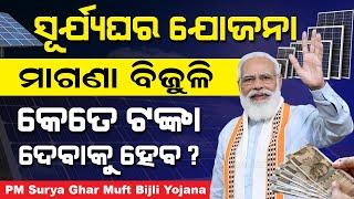 PM-Surya Ghar Muft Bijli Yojana Subsidy Details  PM Surya Ghar Free Electricity Scheme Odia
