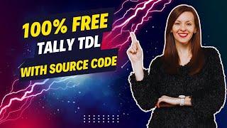 Tally TDL  Free Tally TDL with source code  Tally Prime TDL